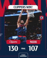 快船发布赢球海报庆祝胜利：伦纳德举火烧天成为主角